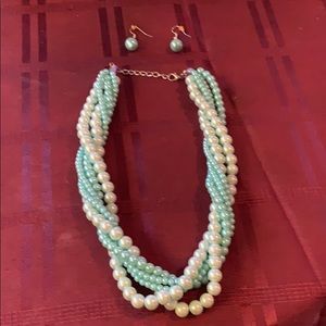 Teal jewelry